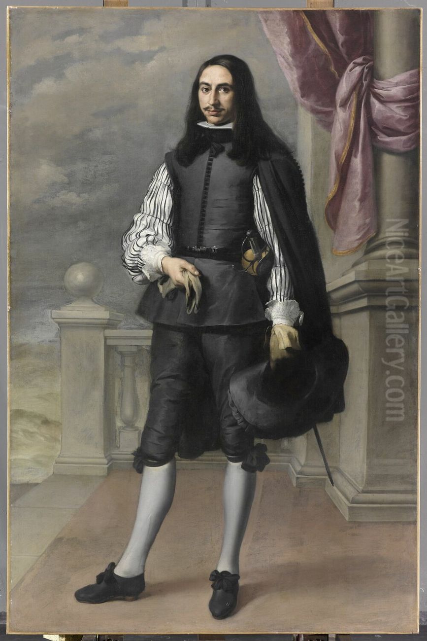 Portrait de Inigo Melchior Fernandez de Velasco de Frias Oil Painting by Bartolome Esteban Murillo