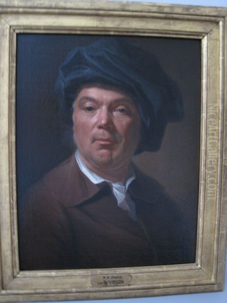 Portrait of Pierre-Francois Paris Oil Painting by Johann Melchior Wyrsch