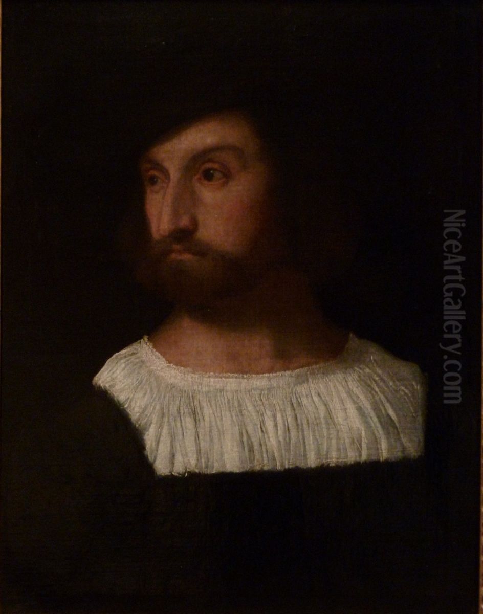 Portrait of a Man Oil Painting by Titian