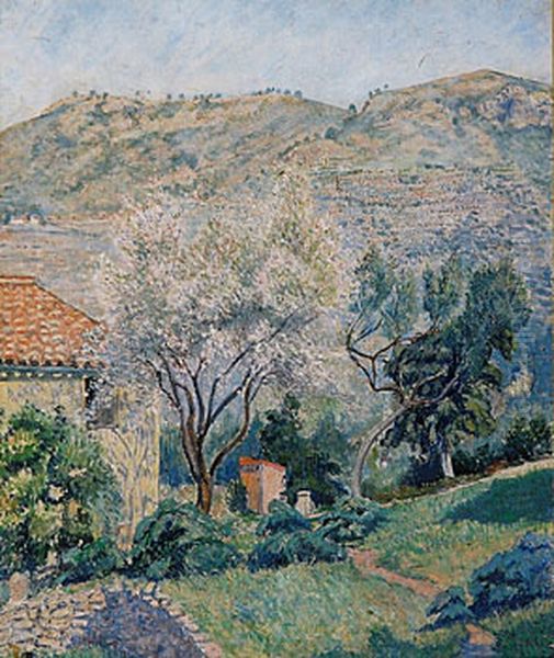 Brookleton_Yulgreave Oil Painting by Lucien Pissarro