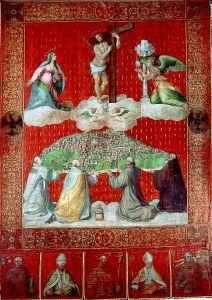 del gonfalone della citta dell'Aquila