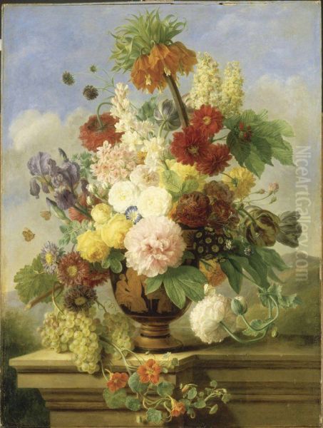 Flowers. Oil Painting by Elise Bruyere