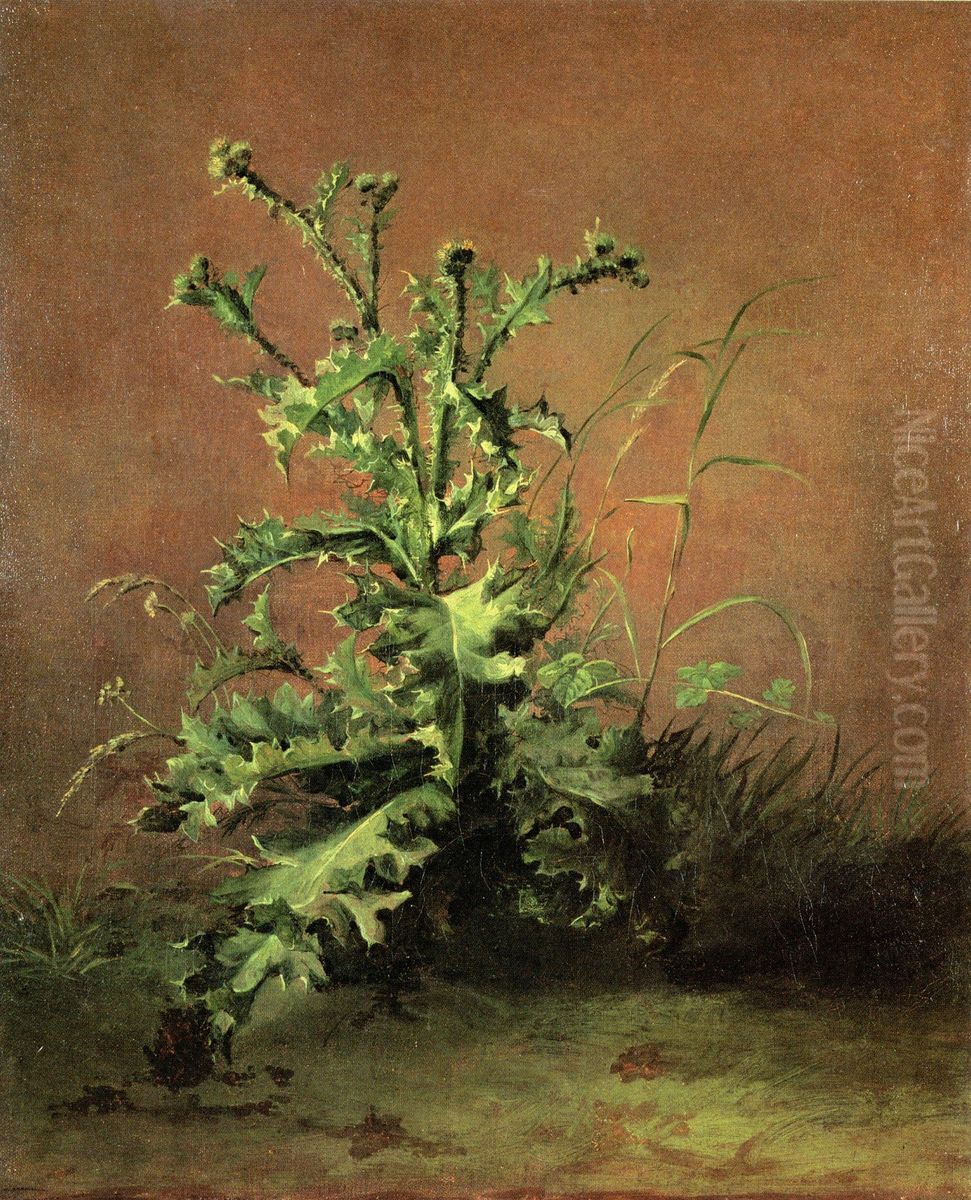 Thistles Oil Painting by Edouard Manet