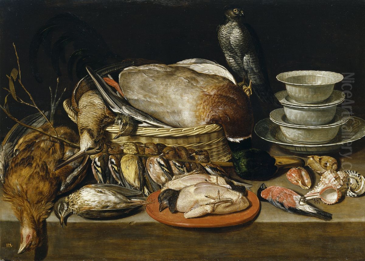 Bodegon Oil Painting by Clara Peeters