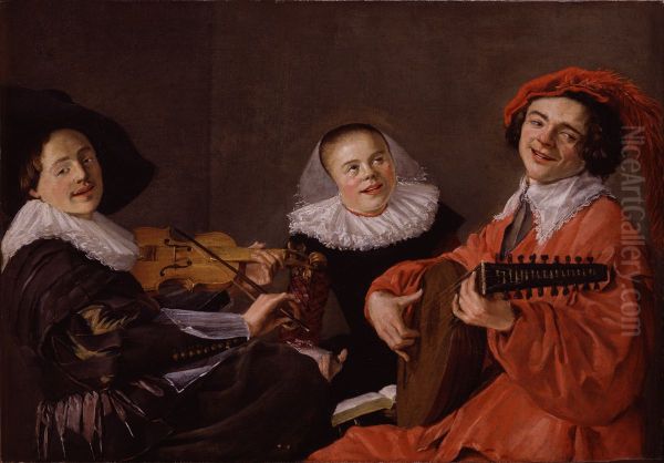 The Concert Oil Painting by Judith Leyster