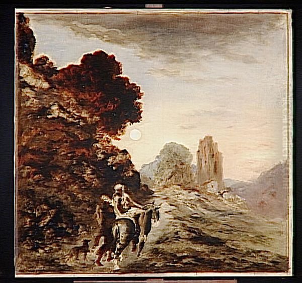 The Good Samaritan Oil Painting by Gustave Moreau