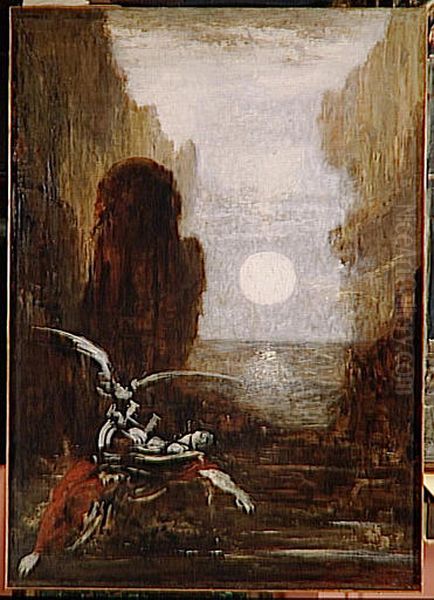 Death of Sapho Oil Painting by Gustave Moreau Death of Sapho Oil Painting by Gustave Moreau