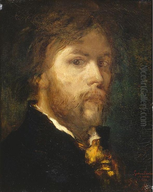 Self-portrait Oil Painting by Gustave Moreau