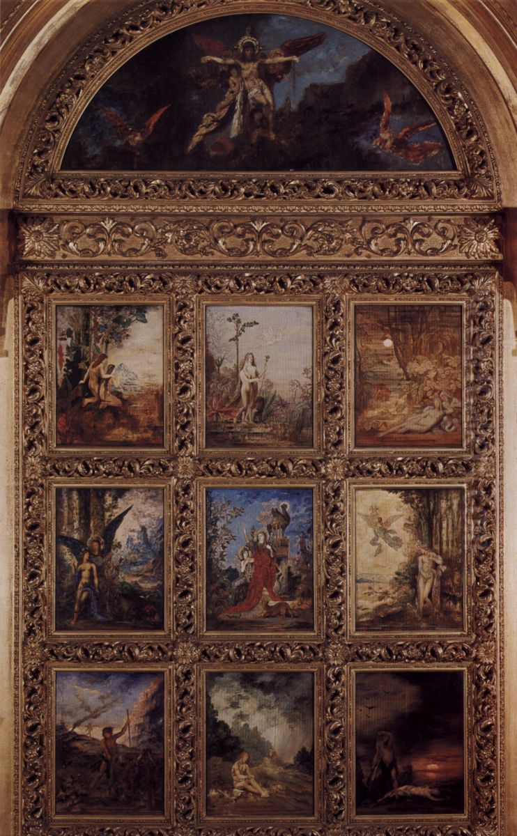 Life of Humanity Oil Painting by Gustave Moreau