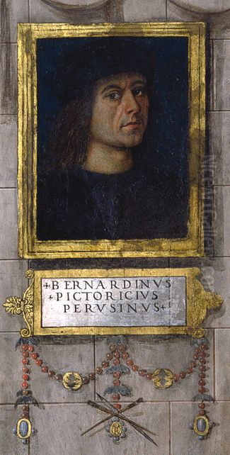 Self-portrait Oil Painting by Pinturicchio