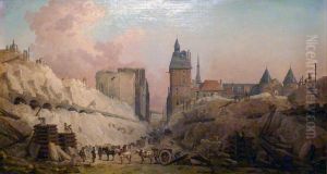 The Demolition of Houses on the Pont au Change