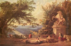 Die Terrasse von Marly