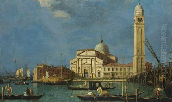 S. Pietro in Castello Oil Painting by Canaletto