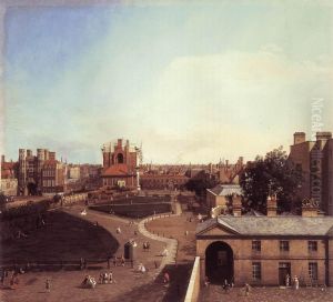 Whitehall and the Privy Garden from Richmond House Whitehall and the Privy Garden from Richmond House