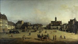 The New Market in Dresden