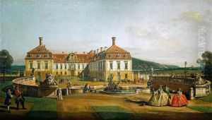 Das kaiserliche Lustschloss Schloss Hof, Ehrenhofseite