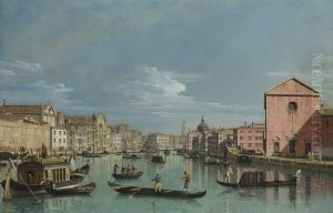 The Grand Canal facing Santa Croce
