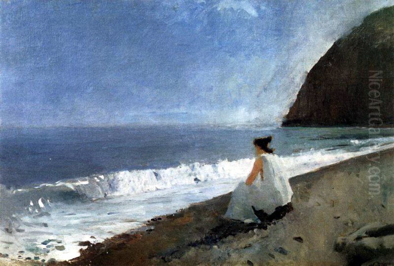Iphigenie in Tauris Oil Painting by Valentin Serov