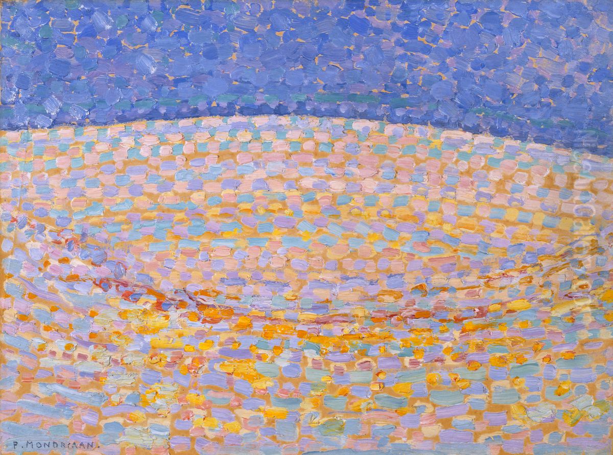 Duin III Oil Painting by Piet Mondrian