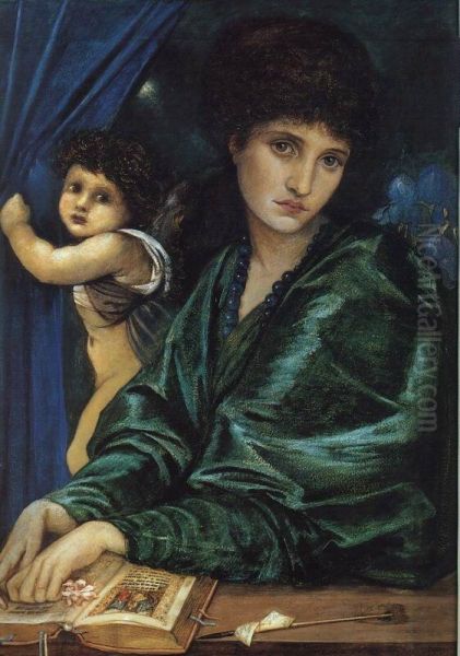 Maria Zambaco Oil Painting by Edward Burne-Jones