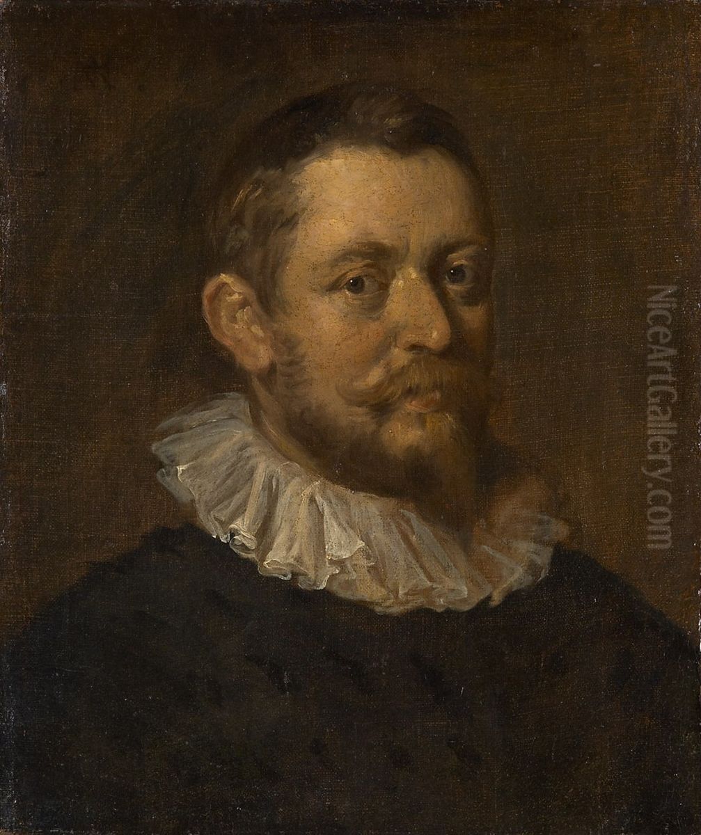 Gaspar Rem Oil Painting by Hans Von Aachen