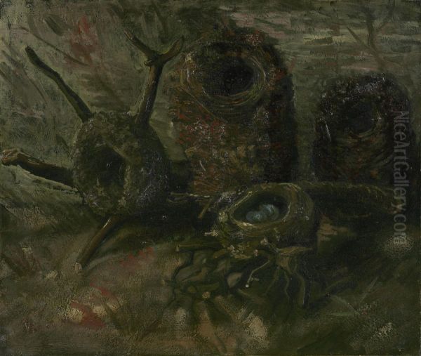 Birds' Nests Oil Painting by Vincent Van Gogh