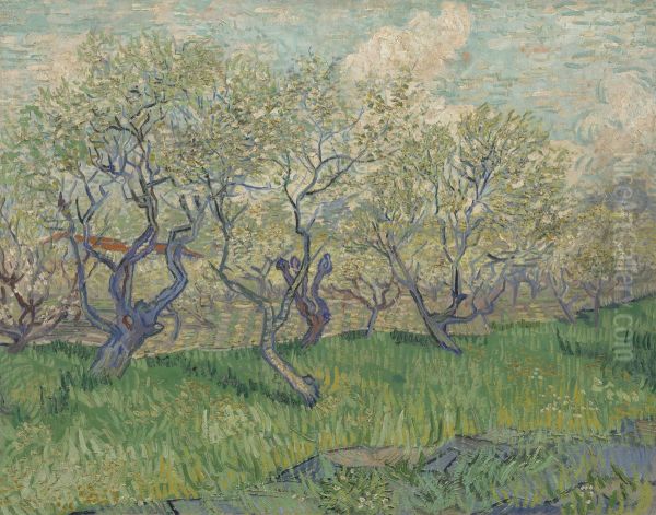 Bloeiende boomgaard Oil Painting by Vincent Van Gogh