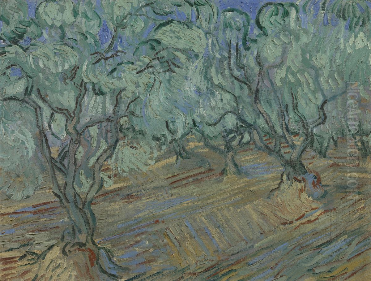 Olijfgaard Oil Painting by Vincent Van Gogh