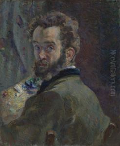 Zelfportret met palet