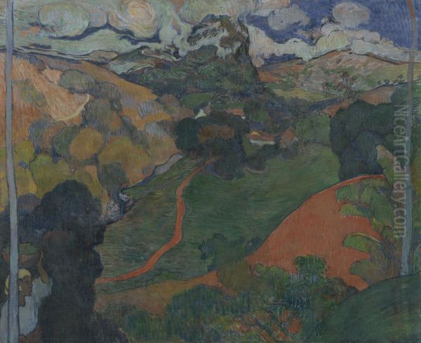 Landscape on Martinique Oil Painting by Charles Laval