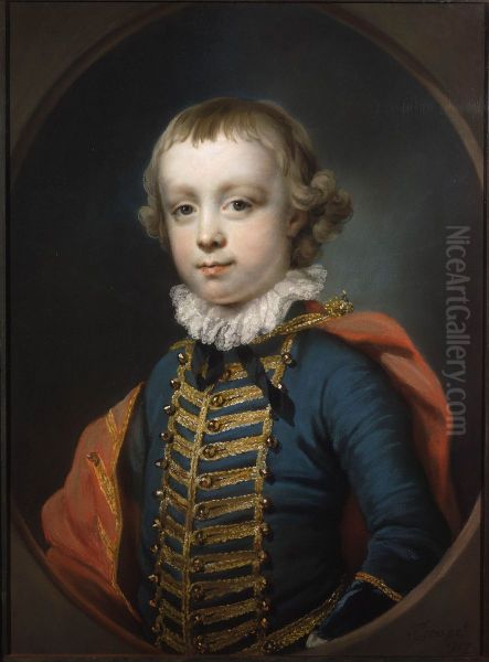 Francis Vernon Oil Painting by Francis Cotes