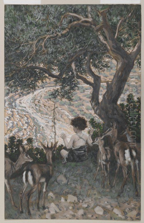 L'enfance de saint Jean-Baptiste Oil Painting by James Jacques Joseph Tissot L'enfance de saint Jean-Baptiste Oil Painting by James Jacques Joseph Tissot