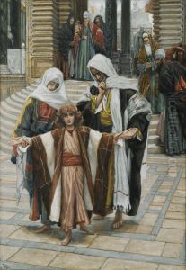 Jesus retrouve dans le temple