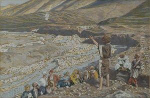 Saint John the Baptist Sees Jesus from Afar