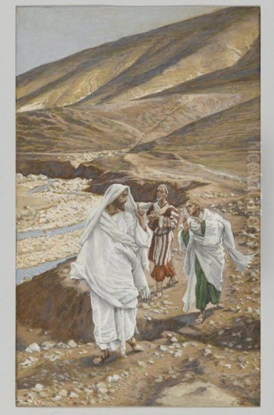 The Calling of Saint John and Saint Andrew Oil Painting by James Tissot