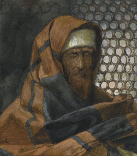 Nicodeme Oil Painting by James Tissot