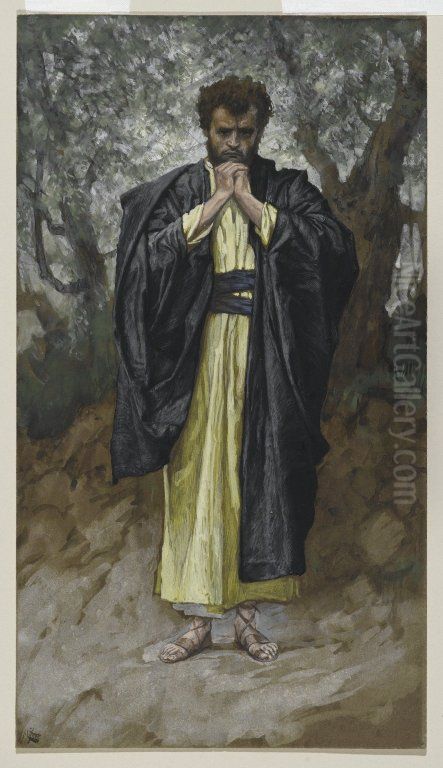 Saint Matthew Oil Painting by James Jacques Joseph Tissot