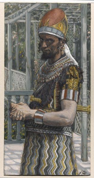 Herode Oil Painting by James Tissot