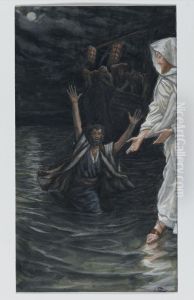 Saint Peter Walks on the Sea