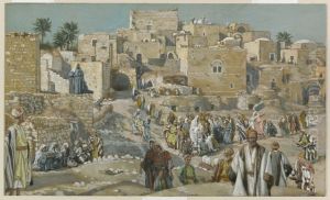 He Went Through the Villages on the Way to Jerusalem