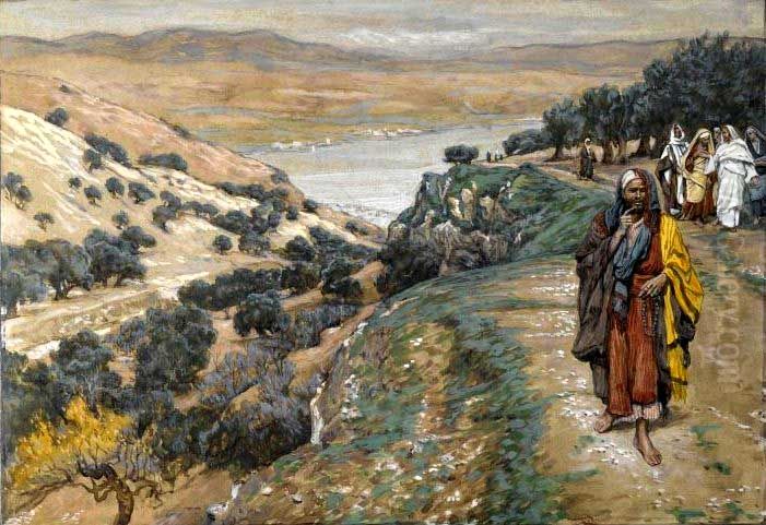 The Rich Young Man Went Away Sorrowful Oil Painting by James Jacques Joseph Tissot