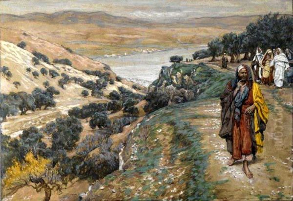 The Rich Young Man Went Away Sorrowful Oil Painting by James Tissot