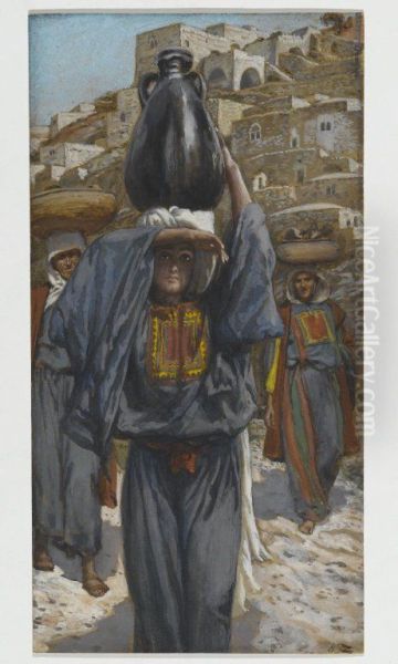 Martha Oil Painting by James Tissot