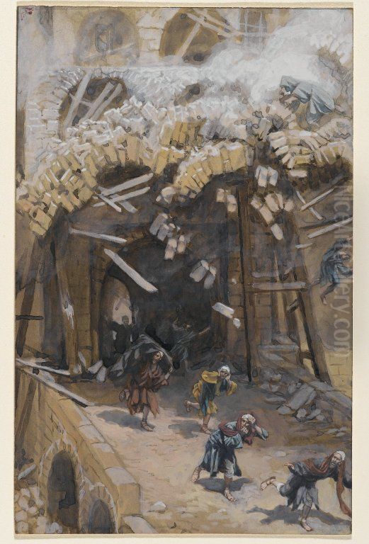 Le tour de Siloe Oil Painting by James Jacques Joseph Tissot