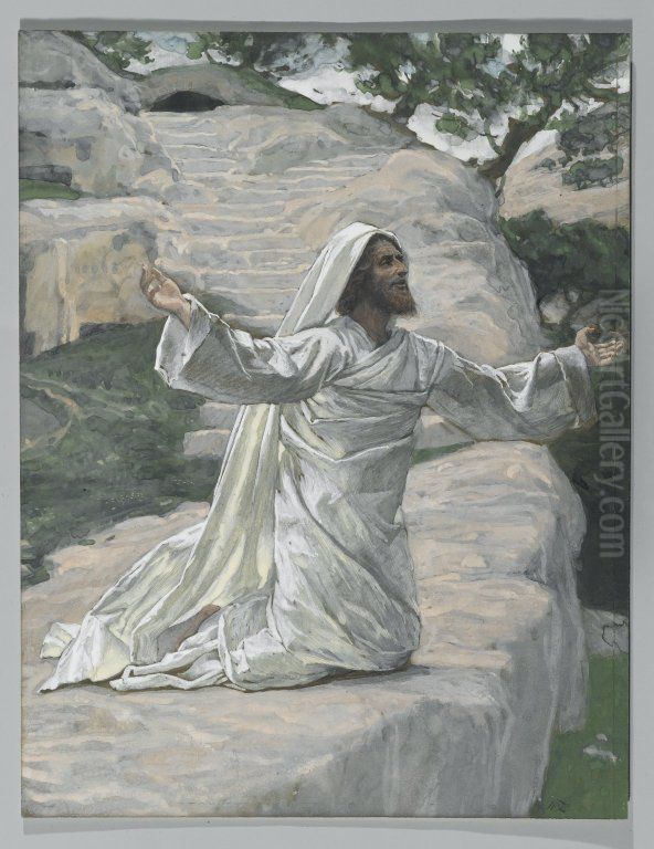 Saint James the Less Oil Painting by James Jacques Joseph Tissot