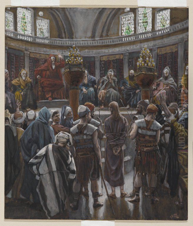 Le jugement du matin Oil Painting by James Jacques Joseph Tissot