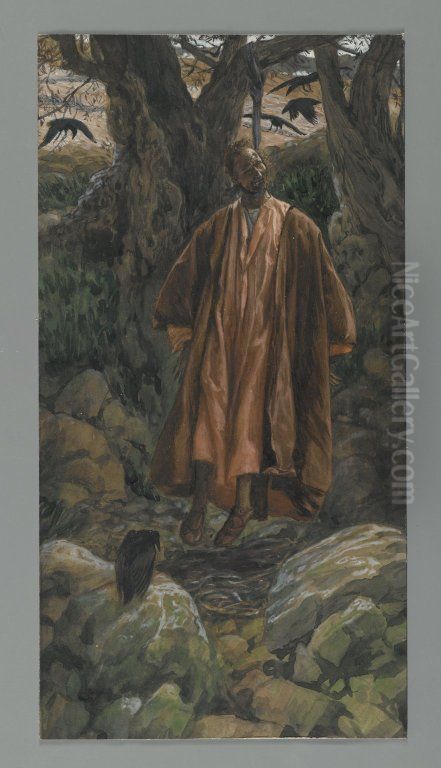 Judas Hangs Himself Oil Painting by James Jacques Joseph Tissot