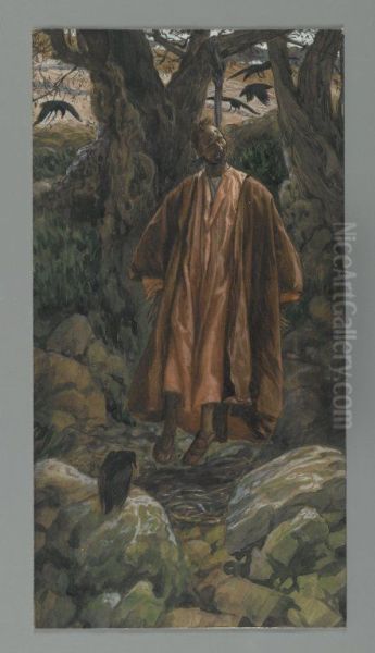Judas se pend Oil Painting by James Jacques Joseph Tissot