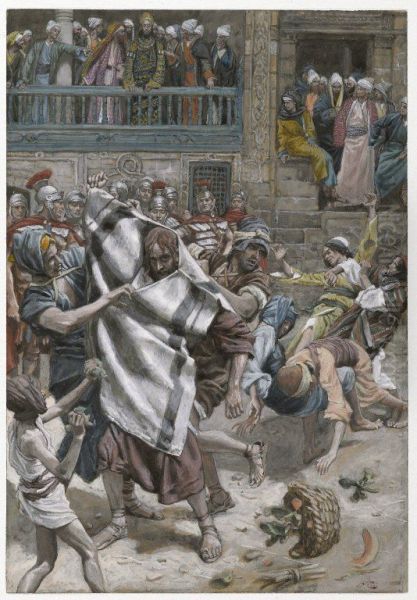 Jesus Before Herod Oil Painting by James Jacques Joseph Tissot