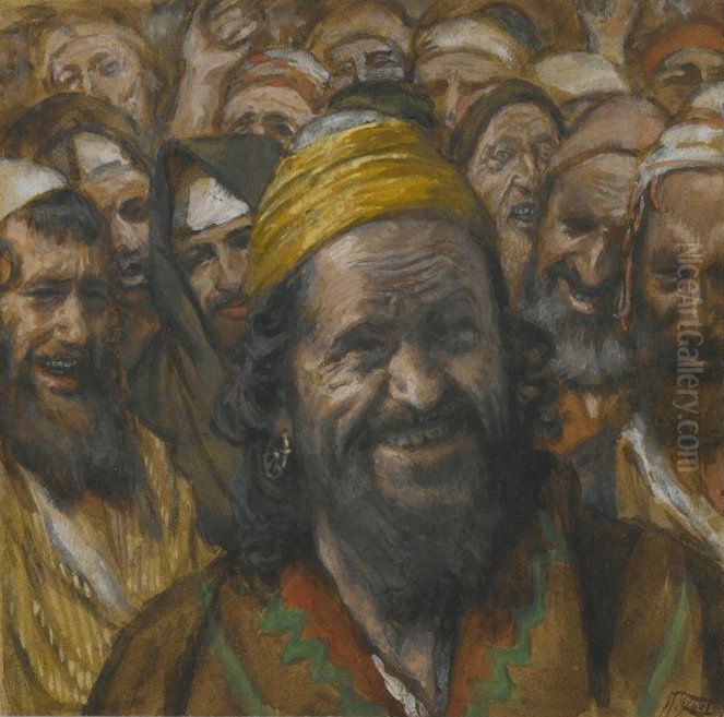 Barabbas Oil Painting by James Jacques Joseph Tissot